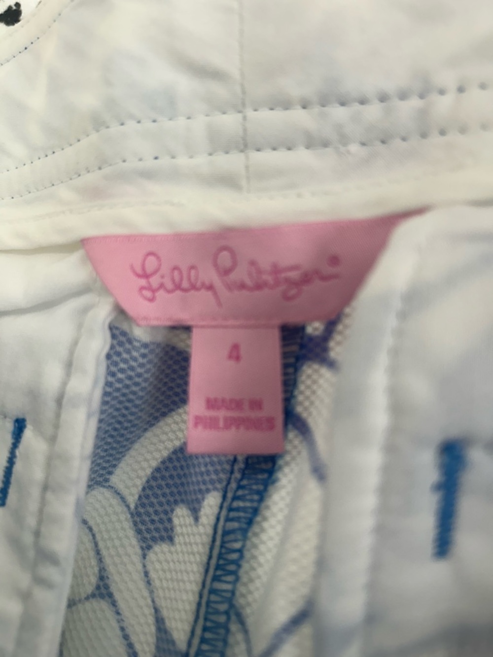 Lilly Pulitzer Gabby Gators texted shorts, Size 4 - Picture 3 of 13
